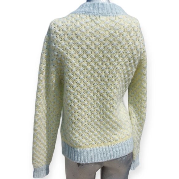 Cocogio Pastel Alpaca Blend Knit Sweater Small - Picture 6 of 10